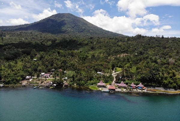 Ketika Tim Ekspedisi Sebar Wakaf Quran Sumatera Disuguhkan Pemandangan Indah Selama Perjalanan