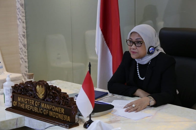 Menaker, Ida Fuziyah. Foto, okezone.com
