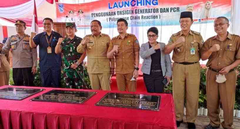 Peluncuran Generator Oksigen dan Labor PCR RSUD Arga Makmur, Ini Kata Sonti