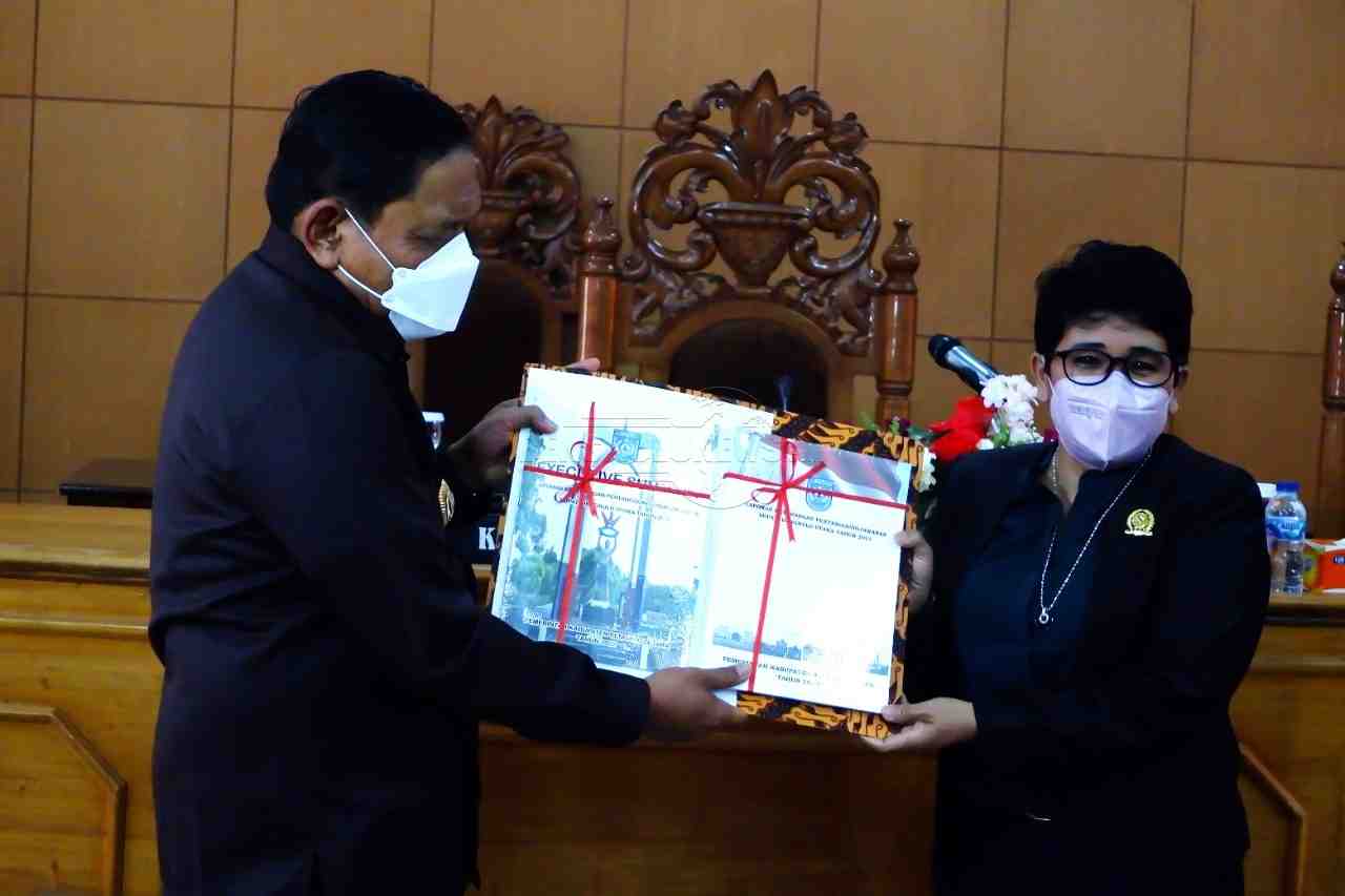 Paripurna DPRD Bengkulu Utara, Bupati Sampaikan LKPJ 2021