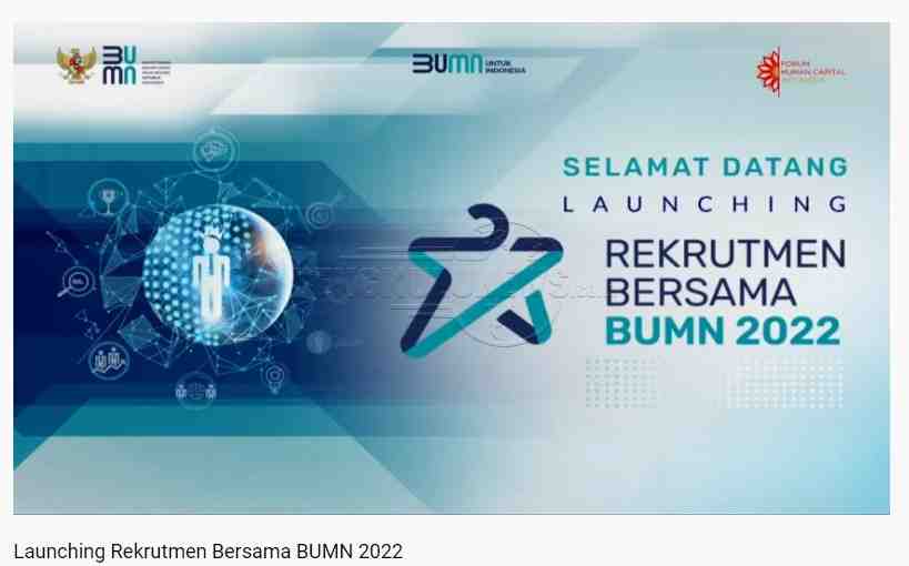 Ditutup Besok, Cek Tahapan Selanjutnya Rekrutmen Bersama BUMN