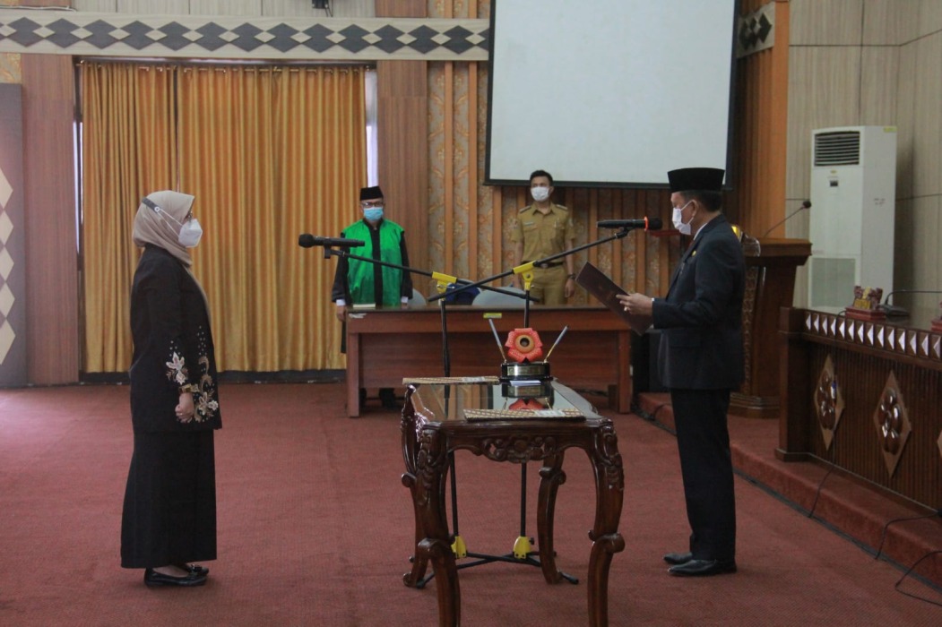 dr. Anjari Wahyu Wardani Jabat Direktur RSUD M. Yunus yang Baru