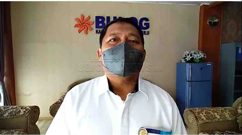 Kepala kantor perwakilan Bulog Bengkulu, Taufan Akib