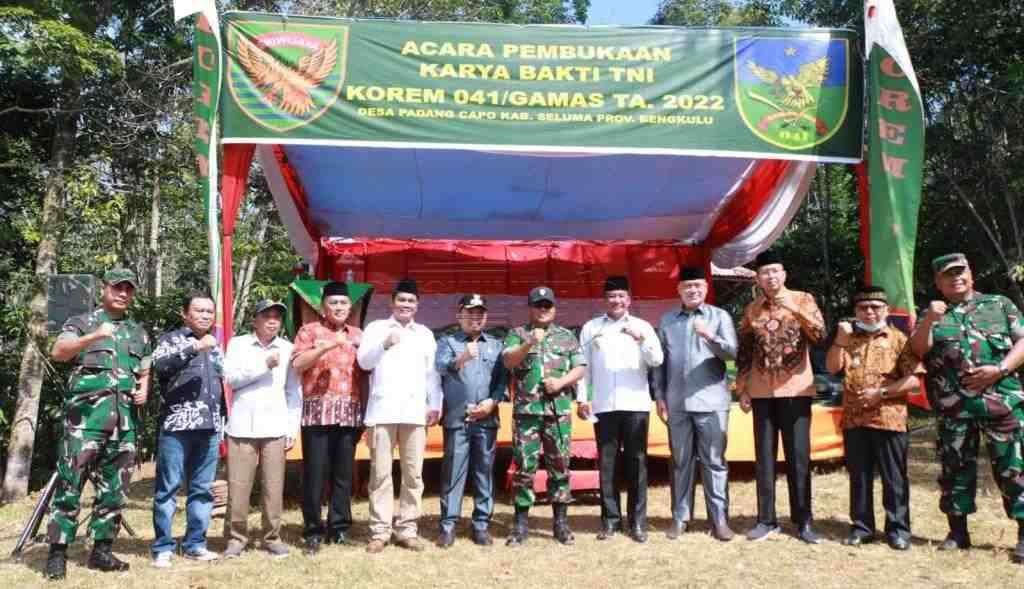 Jonaidi Apresiasi Keterlibatan TNI dalam Pembangunan Daerah