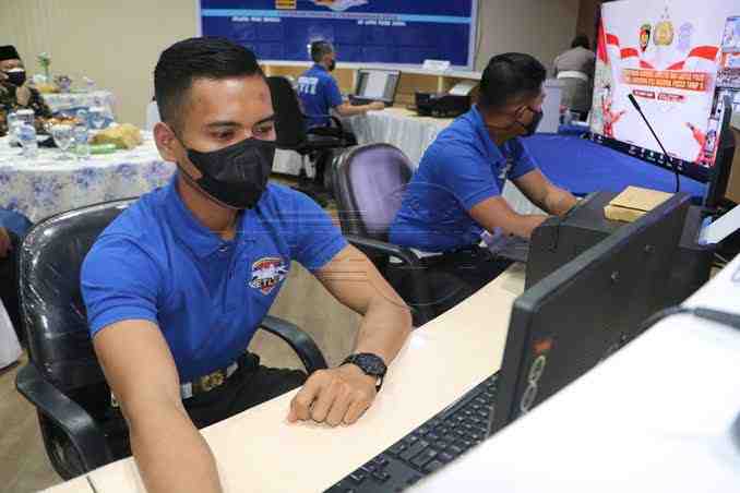 Control Room Polda Bengkulu