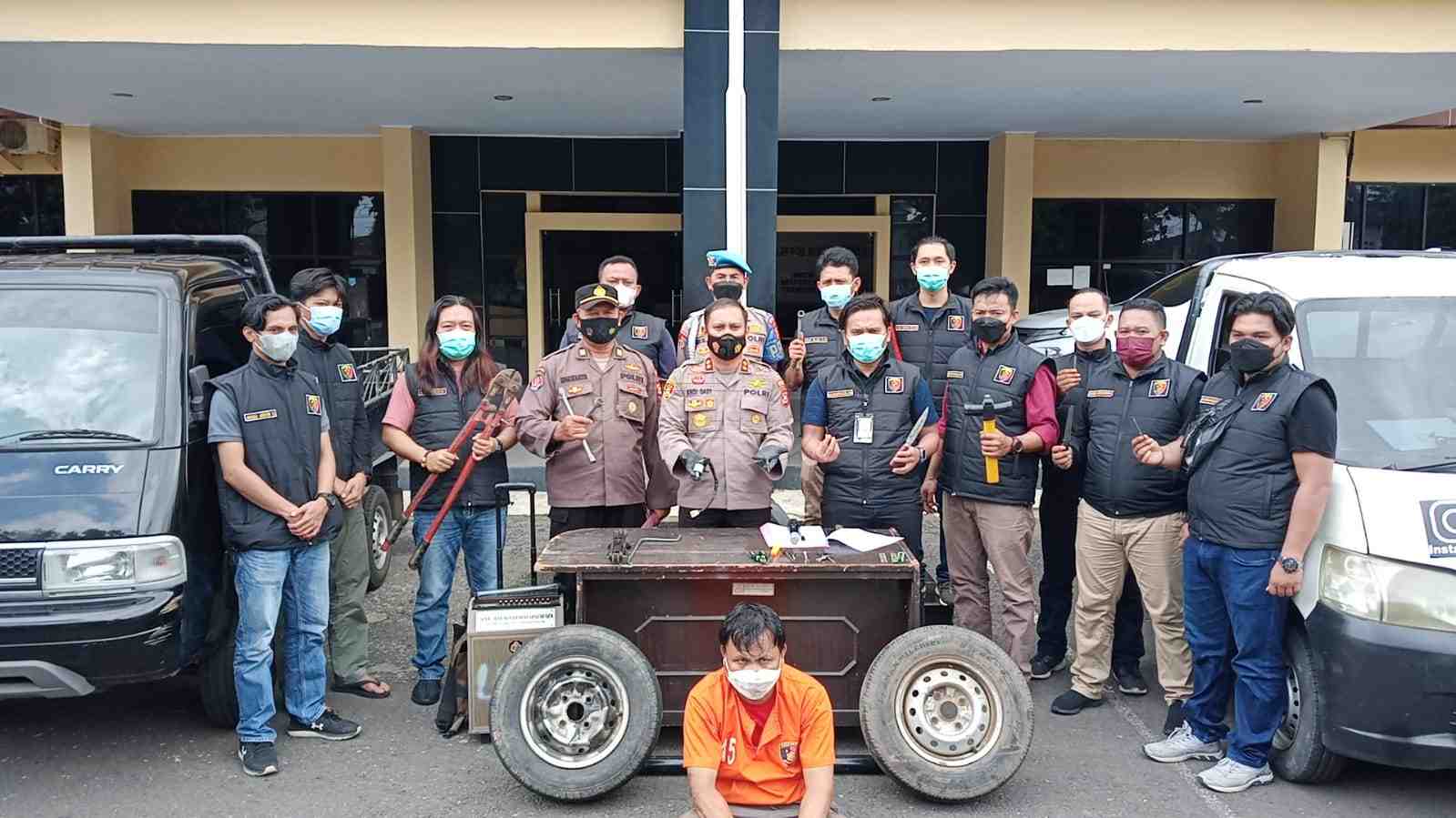 Konferensi Pers Polres Bengkulu