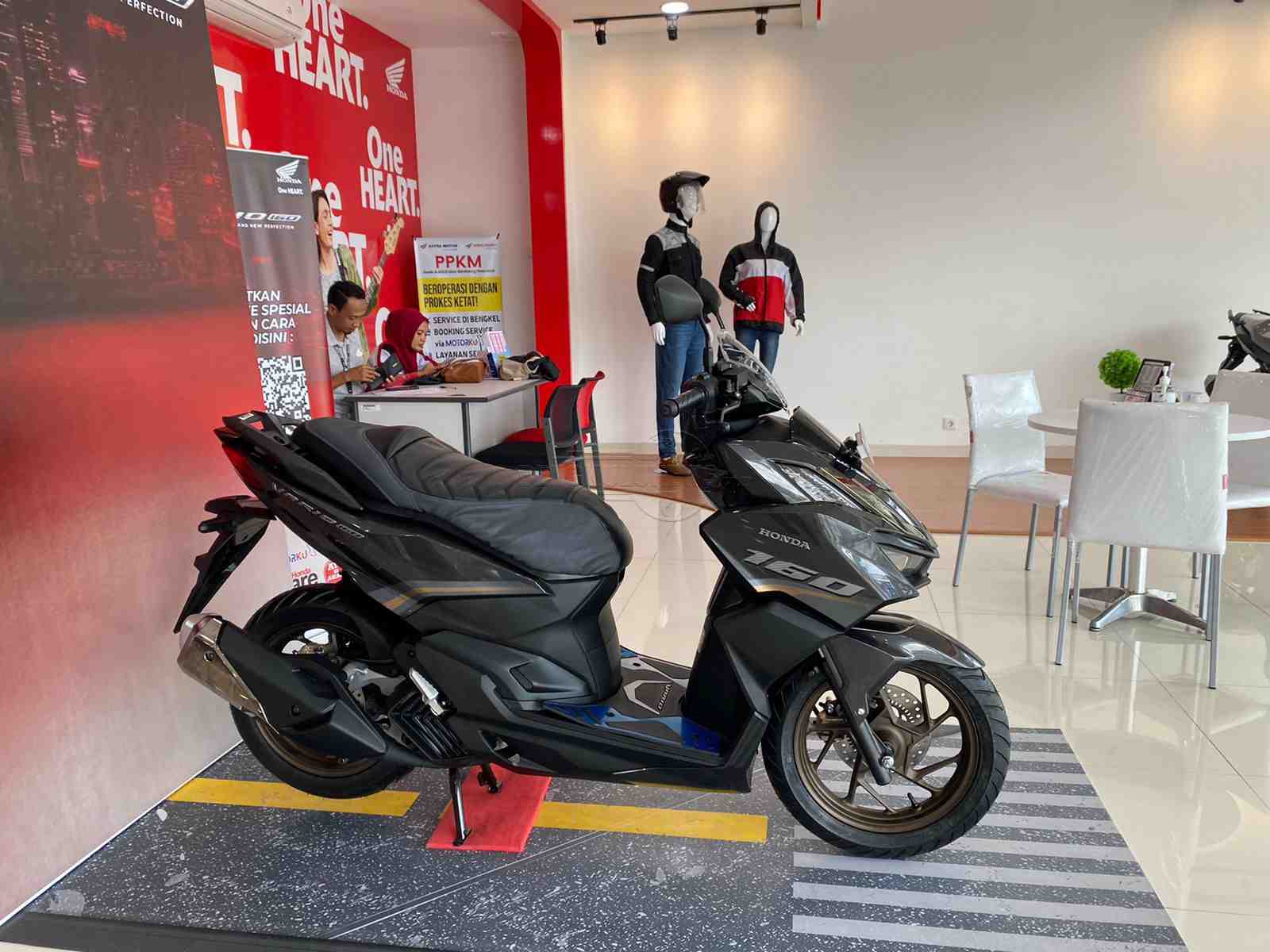 Sepeda Motor Honda. Foto, Cindy/BN