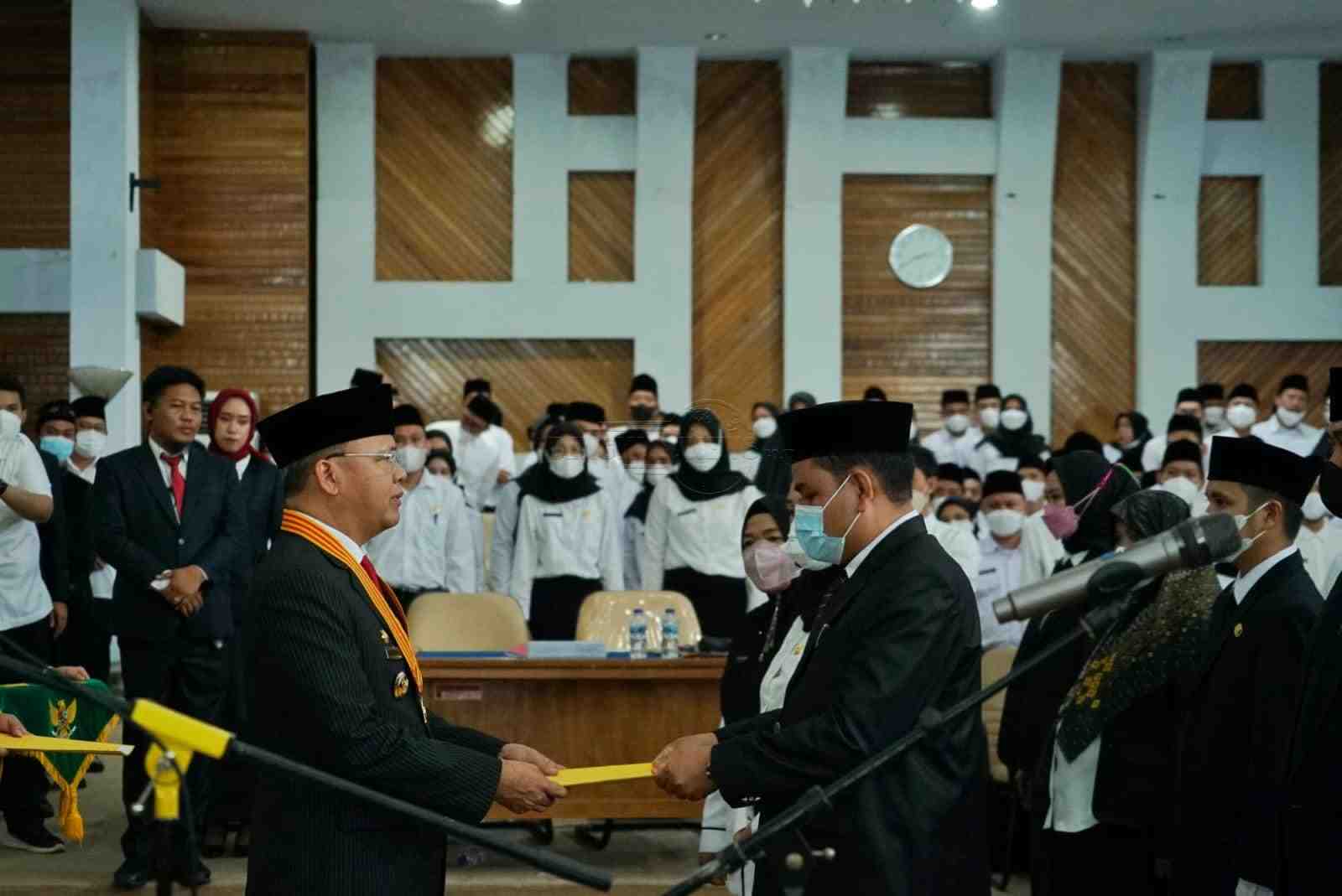 Penyerahan SK CPNS dan PPPK Provinsi Bengkulu. Dok.MC
