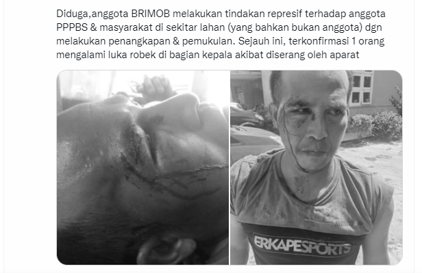 Polisi Sebut Foto Korban Luka Pelaku Pencurian Sawit di Mukomuko Hoaks