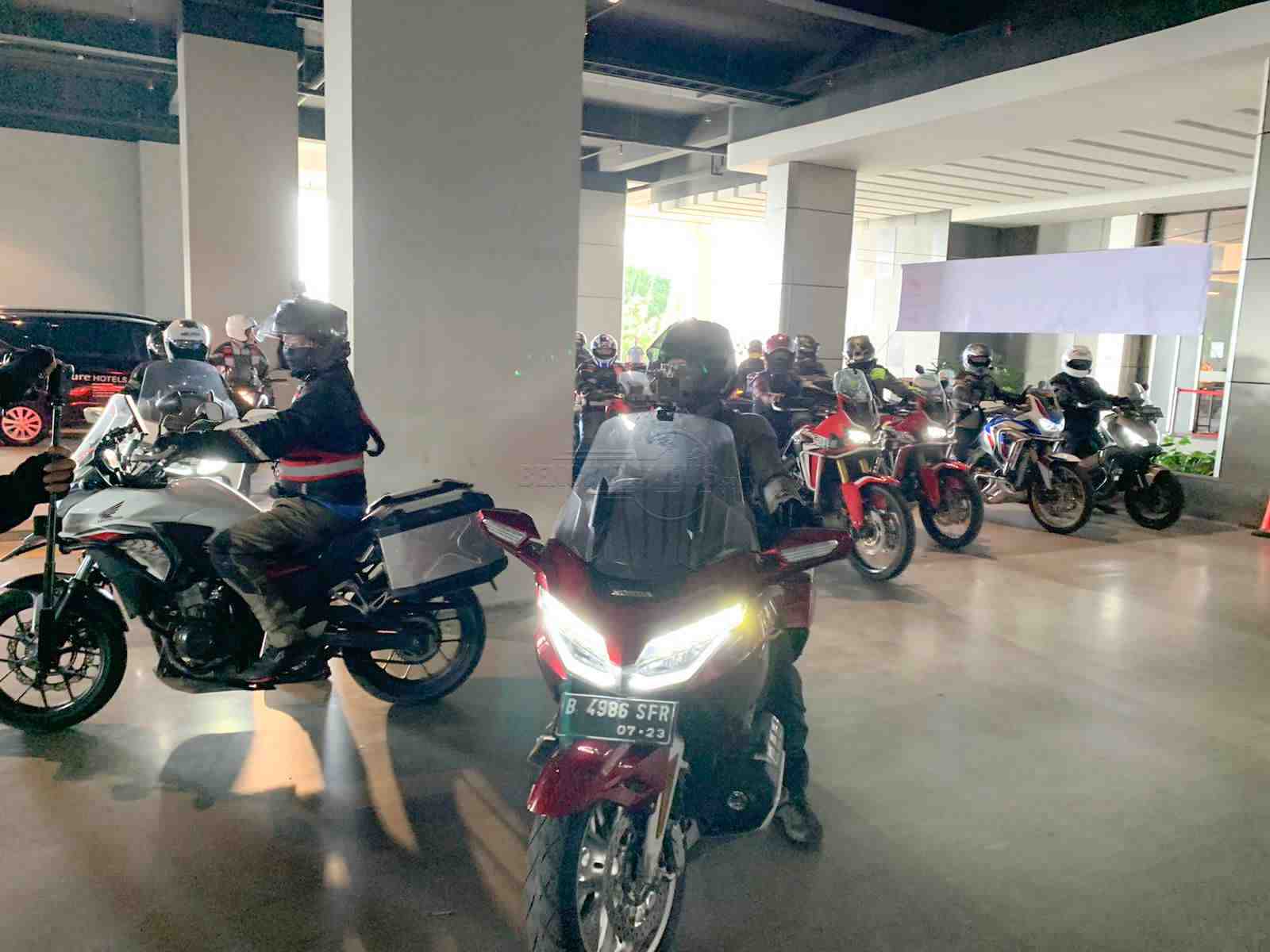 Rider Big BOS Singgah di Bengkulu. Foto, Astra Motor Bengkulu