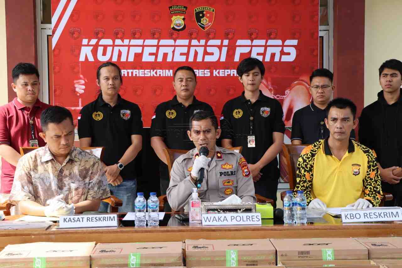 Curi 39 Notebook, Dua Pelajar di Kepahiang Diringkus