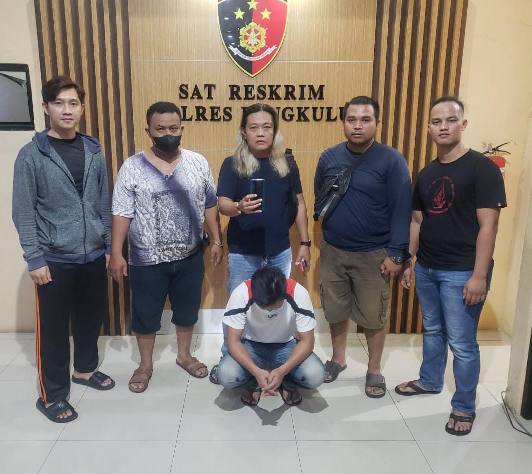 Nekat Maling HP Anggota Polisi yang Lagi Tugas, Pria Ini Langsung ‘Dijemput’ Polres Bengkulu