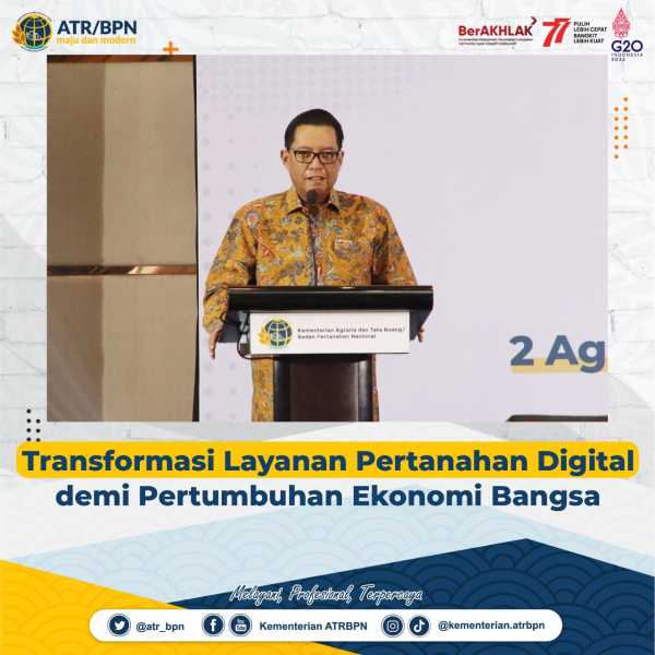 Tahun Depan Buku Tanah Elektronik Mulai Diterapkan