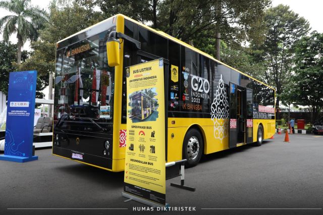 Bus Listrik Buatan UI Digadang jadi Inovasi Transportasi Massal Masa Depan