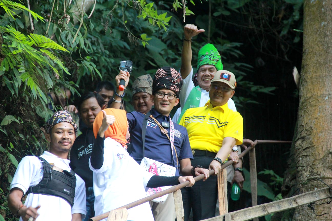 Sandiaga Uno Puji Desa Wisata Belitar Seberang, Ini Katanya