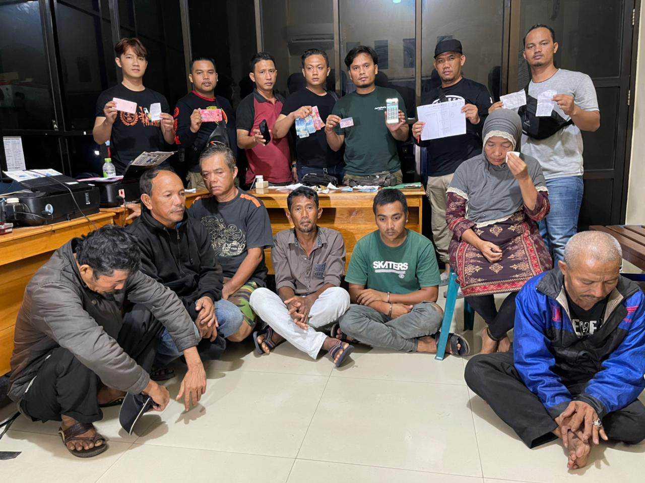 7 Pelaku Judi Online di Bengkulu Diringkus Polisi