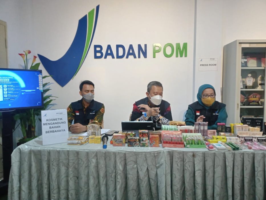 Kosmetik Mengandung Bahan Berbahaya Diamankan BPOM Bengkulu