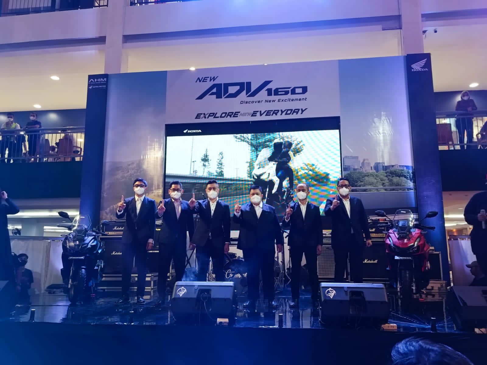 Launching New Honda ADV 160 Guncang Bengkulu