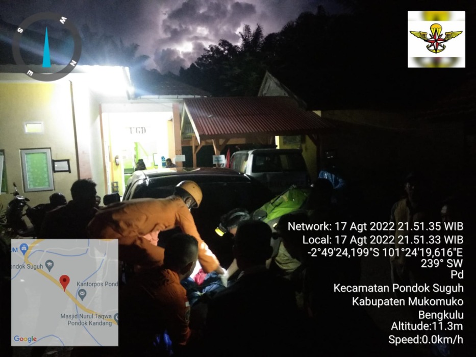 Dua Orang Polisi Hutan di Mukomuko Tewas Tertimpa Pohon