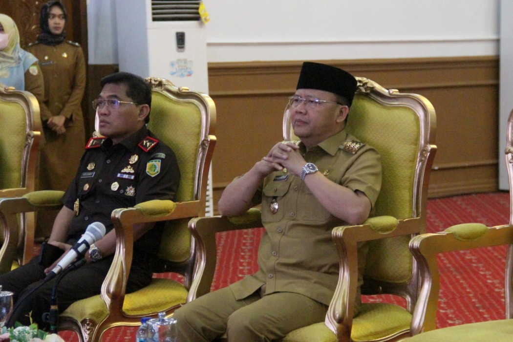 Gubernur Bengkulu, Rohidin Mersyah. MC