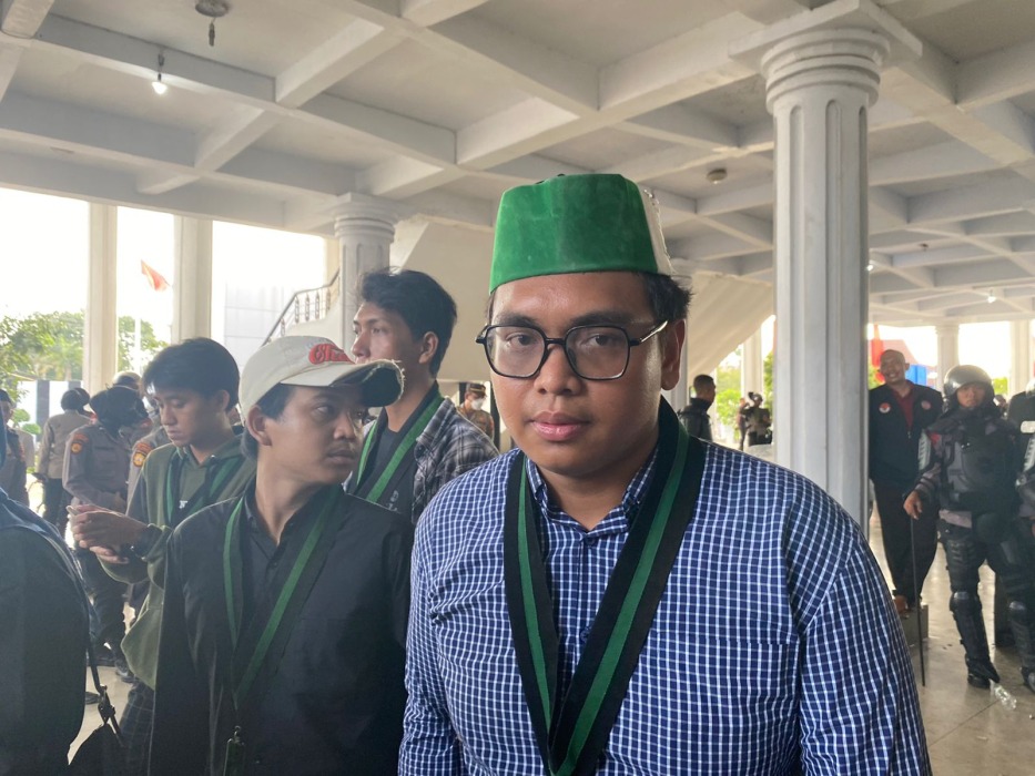 Ketua HMI Cabang Bengkulu, Maulana Taslam. Foto, Cindy/BN