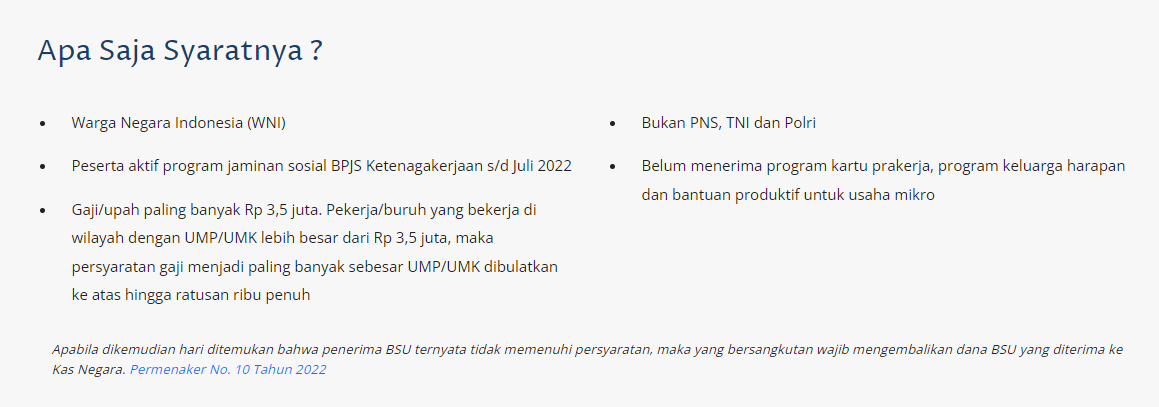 Golongan yang Tidak Layak Terima BSU, Salah Satunya Penerima Kartu Prakerja