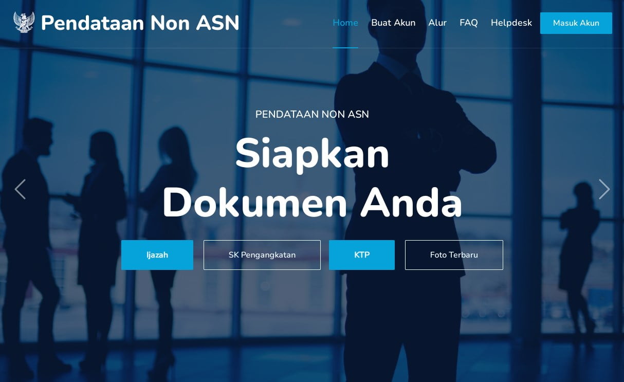 Laman pendataan non honorer