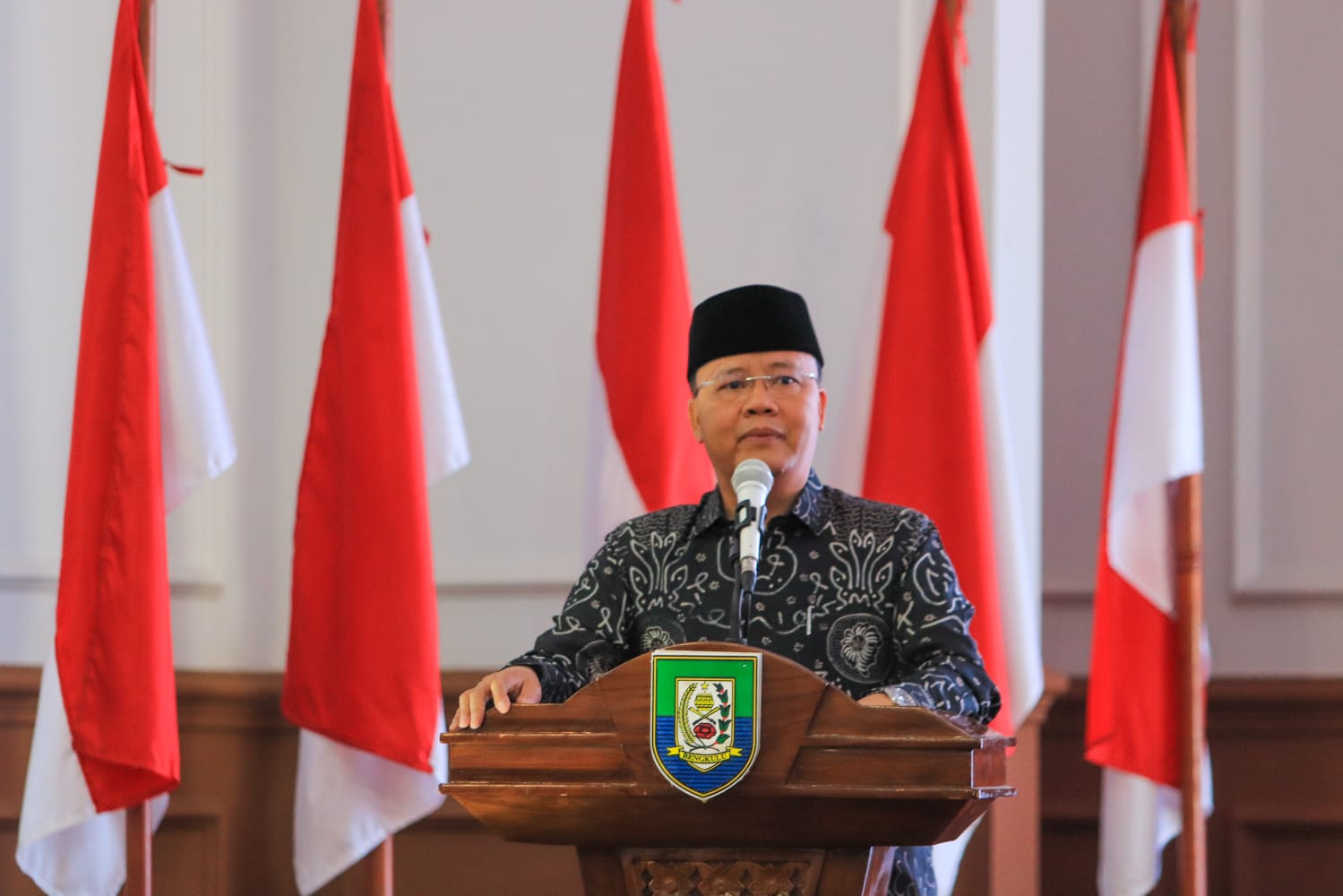 Gubernur Bengkulu Rohidin Mersyah. Foto, MC