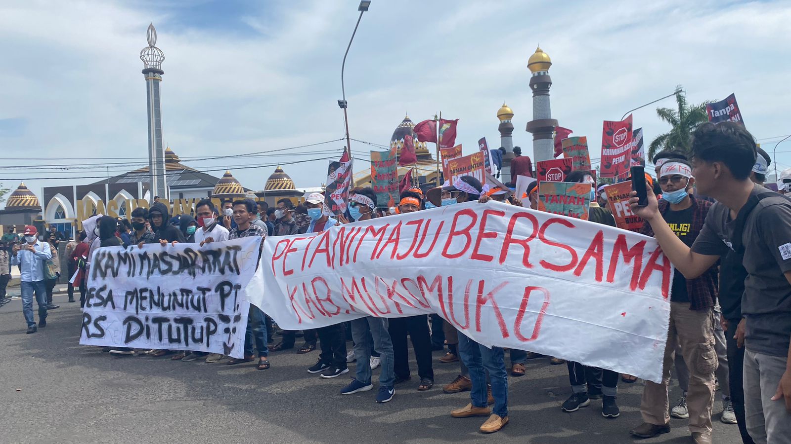 Bengkulu Bersatu Melawan Tolak Kenaikan BBM, Tuntut DPRD Gelar Sidang Rakyat