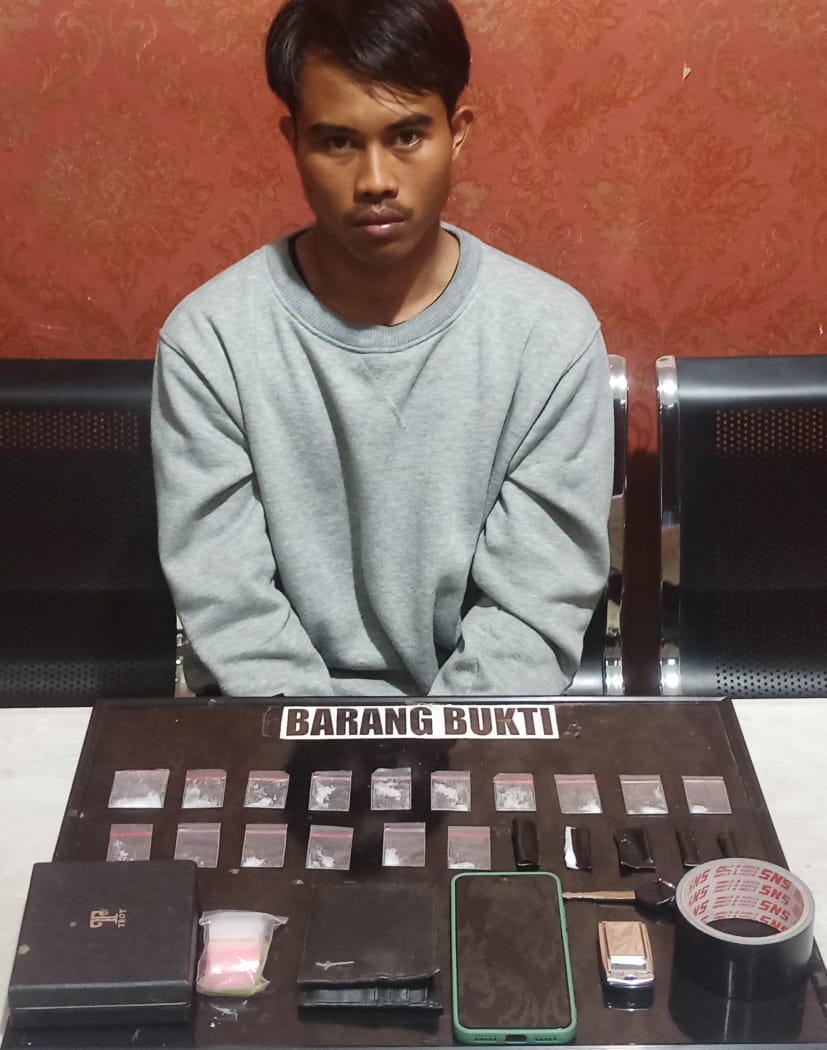 Pakai Sabu-Sabu, Pemuda di Bengkulu Diringkus Polisi