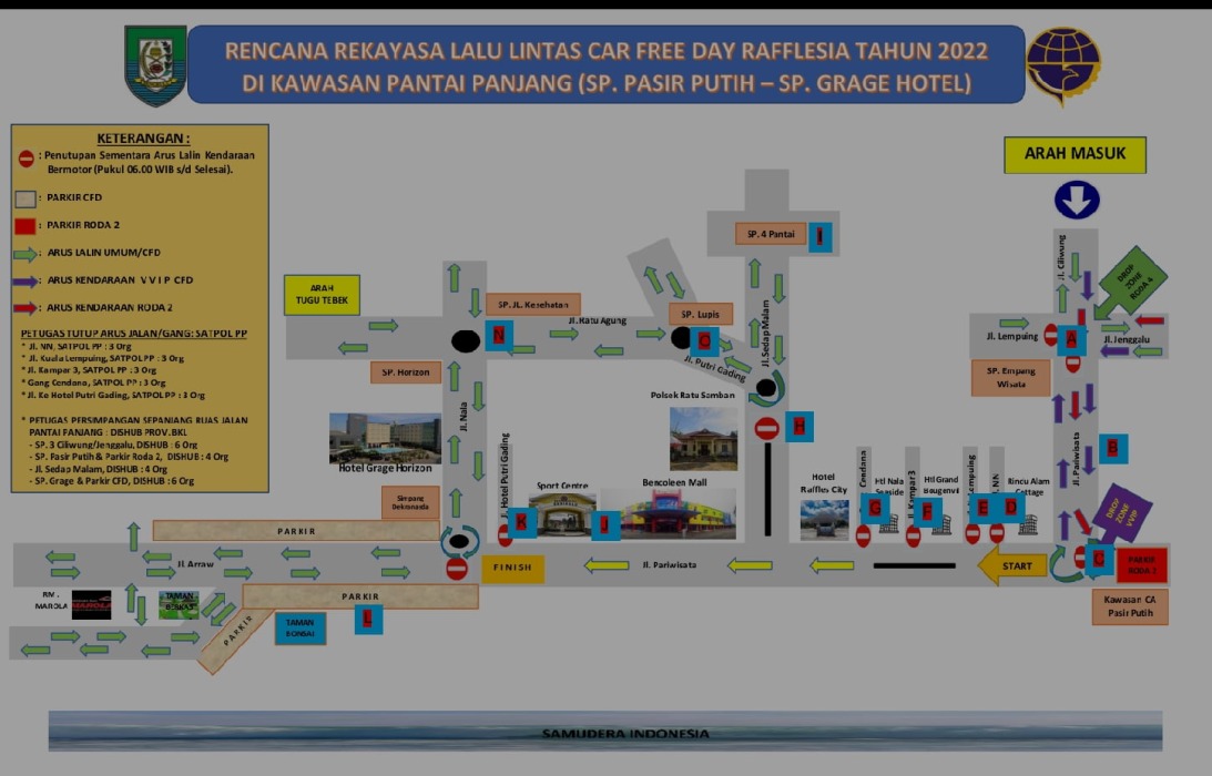 Lalin CFD. Polda Bengkulu