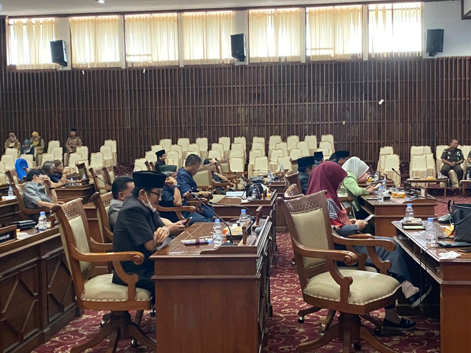 Paripurna DPRD Provinsi Bengkulu. Foto, Cindy/BN