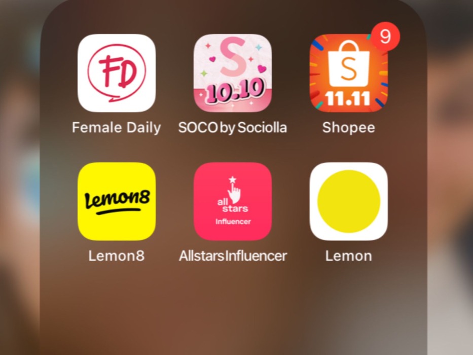 Aplikasi Influencer pemula