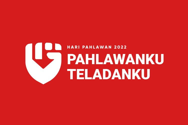 Logo Hari Pahlawan, kemensos.go.id