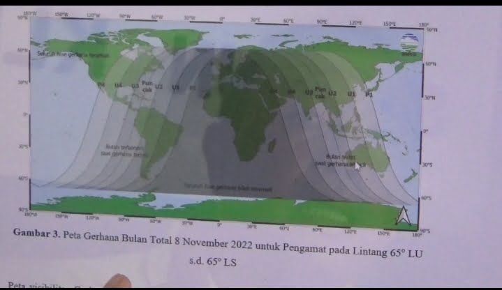 Gerhana Bulan Total Terjadi di Indonesia 8 November 2022, Di Bengkulu Hanya Terlihat Samar-Samar