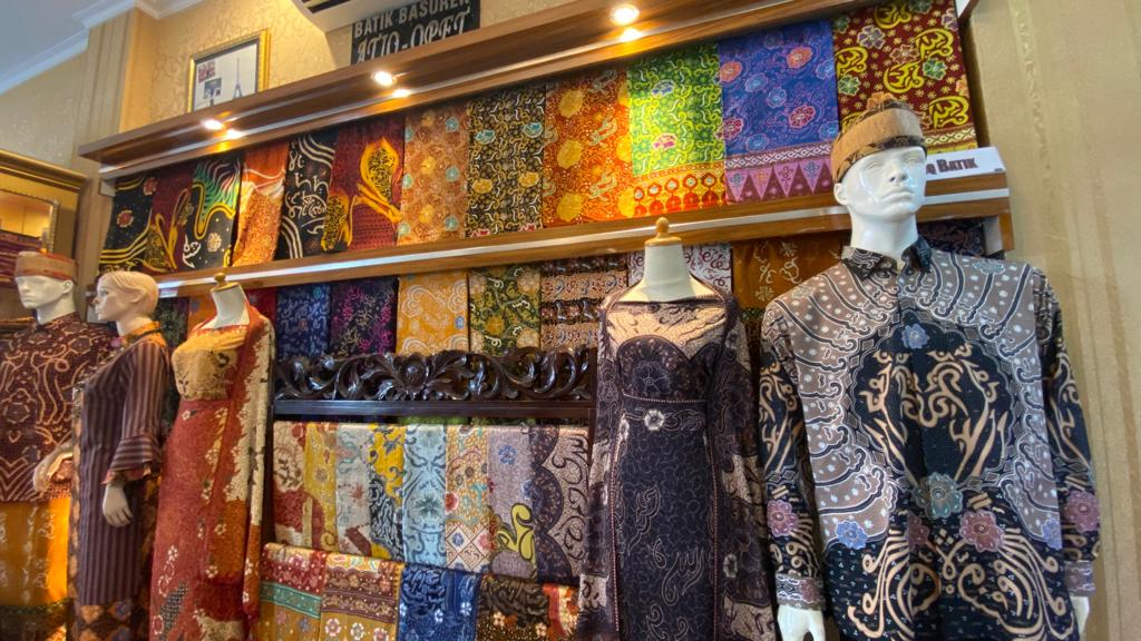 Salah satu UMKM Batik Besurek di Bengkulu. Dok, BN