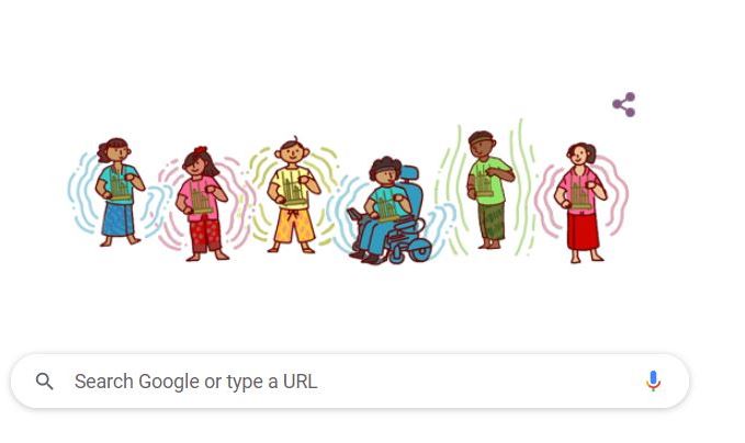 Google Doodle Rayakan Peringatan Hari Angklung Sedunia, Berikut Sejarahnya