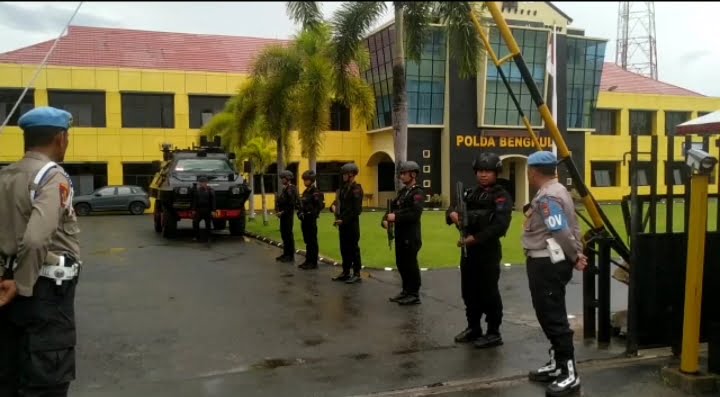 Pasca Bom Bunuh Diri, Polda Bengkulu Perketat Penjagaan