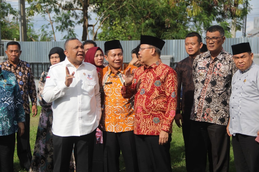Wamenaker RI Tinjua Pembangunan Balai Besar Pengembangan Latihan Kerja Bengkulu. MC