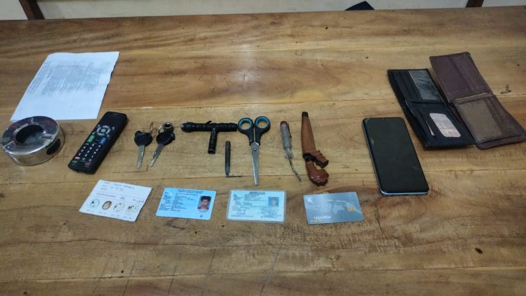 Tiga Terduga Pelaku Curanmor Diamankan saat Melintas di Kembang Seri
