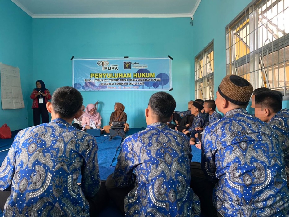 PUPA Gelar Penyuluhan Hukum di LPKA II Bengkulu
