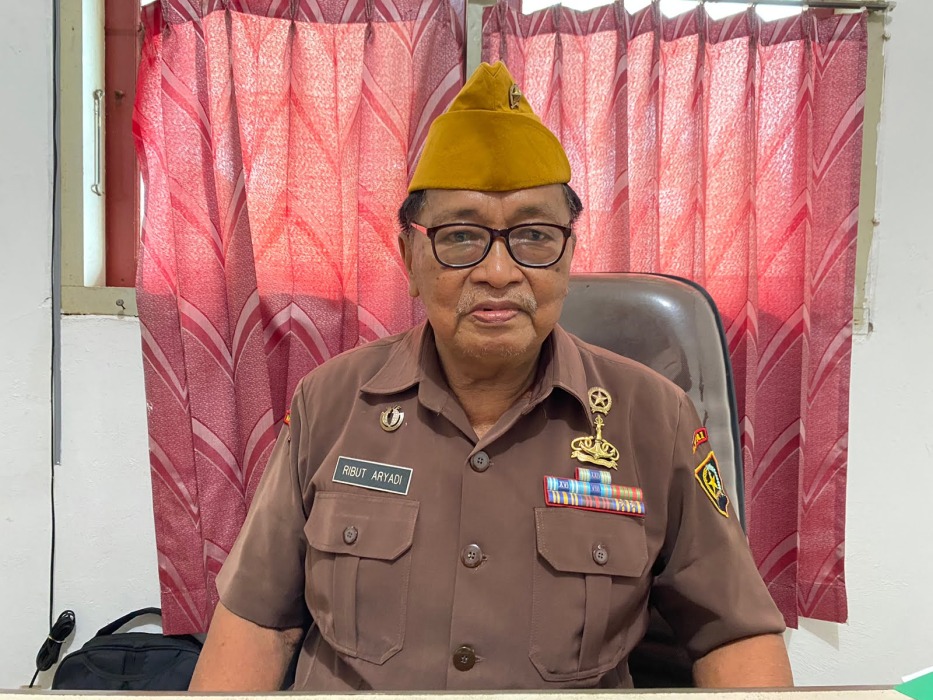 Ketua LVRI Provinsi Bengkulu Ribut Arydai