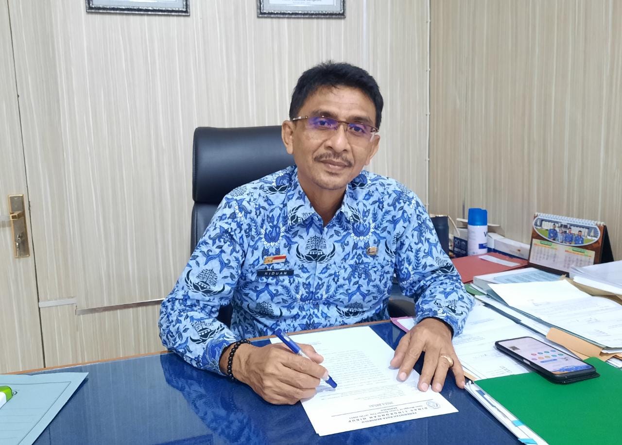 Kepala Dinas Lingkungan Hidup (DLH) Kota Bengkulu, Riduan. Foto, Gita/BN
