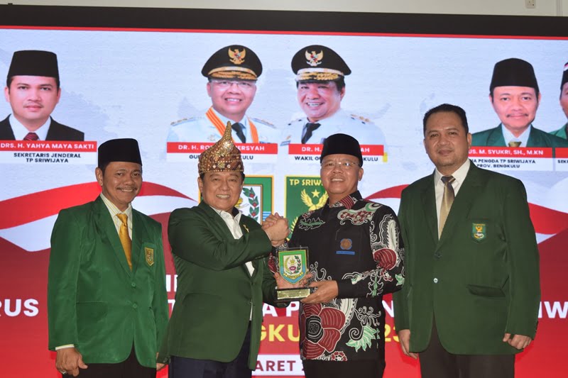 Gubernur Rohidin: Bengkulu Bagian Tak Terpisahkan dari TP Sriwijaya