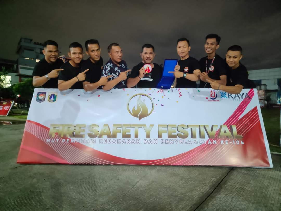 Damkar Kota Bengkulu Raih Harapan 2 National Firefighter Skil Competitiom
