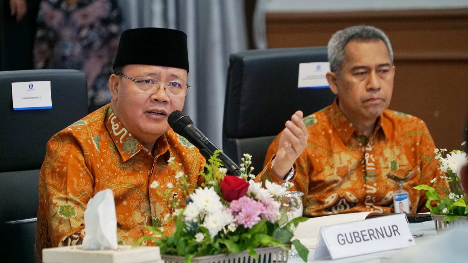 Gubernur Bengkulu, Rohidin Mersyah. Saipul-Dimas, MC Pemprov Bkl.