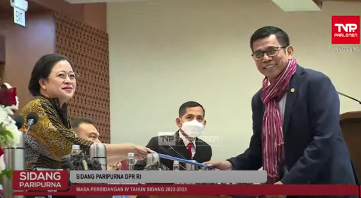DPR RI Sahkan Perppu Cipta Kerja Jadi Undang-Undang