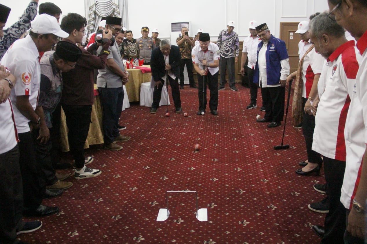 Pelantikan Pergatsi Bengkulu 2023-2027. Morecka-Saipul, MC Pemprov Bkl