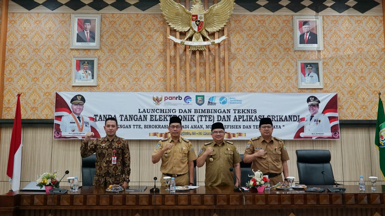 Pemprov Bengkulu Luncurkan Sistem TTE dan Srikandi, Apa Fungsinya?