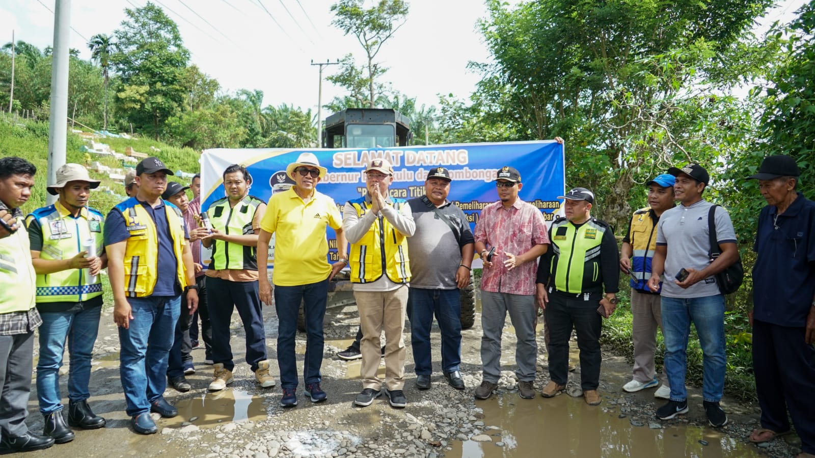 Pemprov Lanjutkan Pembangunan Jalan di Bengkulu setelah Tiga Tahun Terhenti